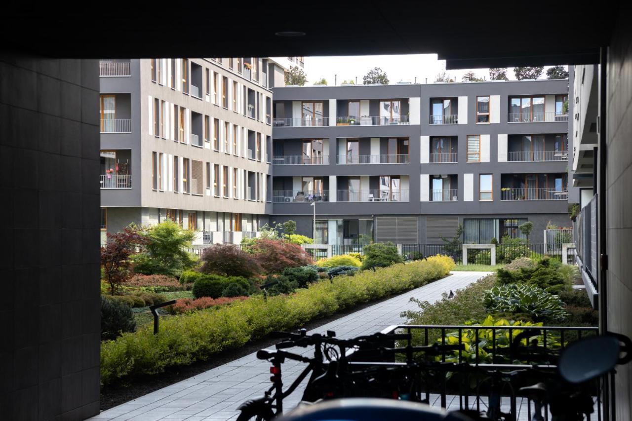 Unique Apt Eve - Free Garage Krakau Exterior foto